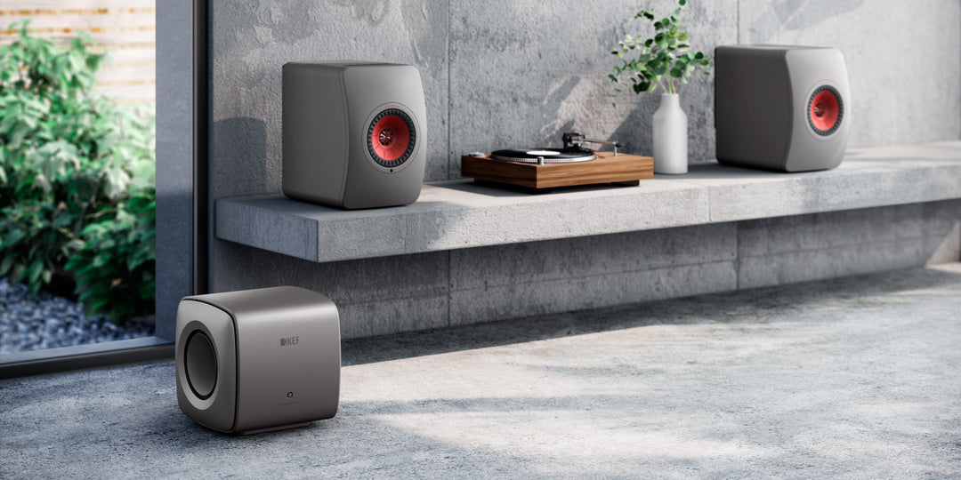 KEF Introduces a Titanium Grey Colourway to the KC62 Subwoofer